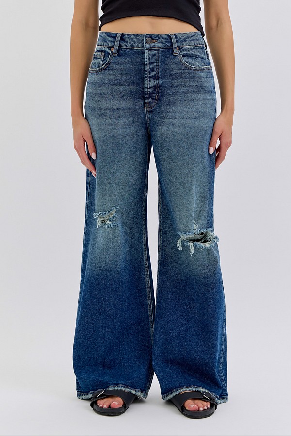 32" Inseam High Rise Wide Leg